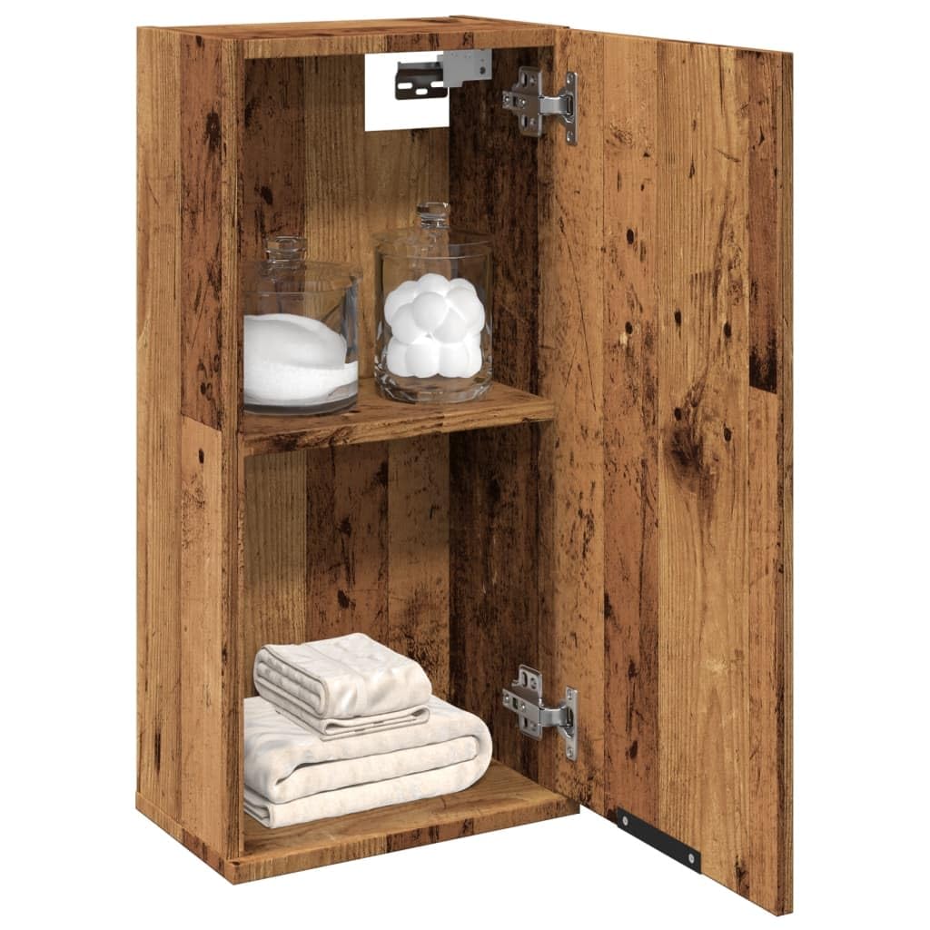 vidaXL Wand-Badschrank Artisan-Eiche 32x20x67 cm mit Tür