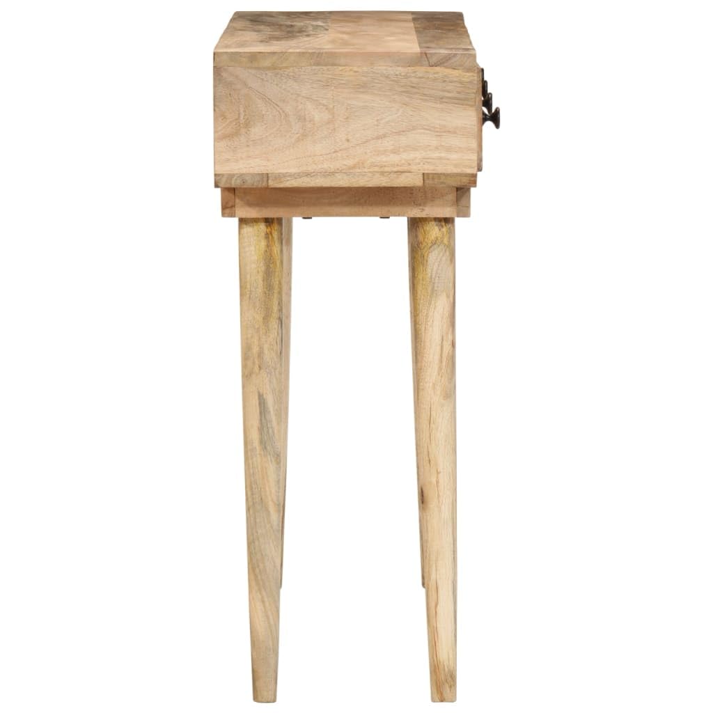 vidaXL Möbel Konsolentisch 110x30x75 cm Massivholz Mango