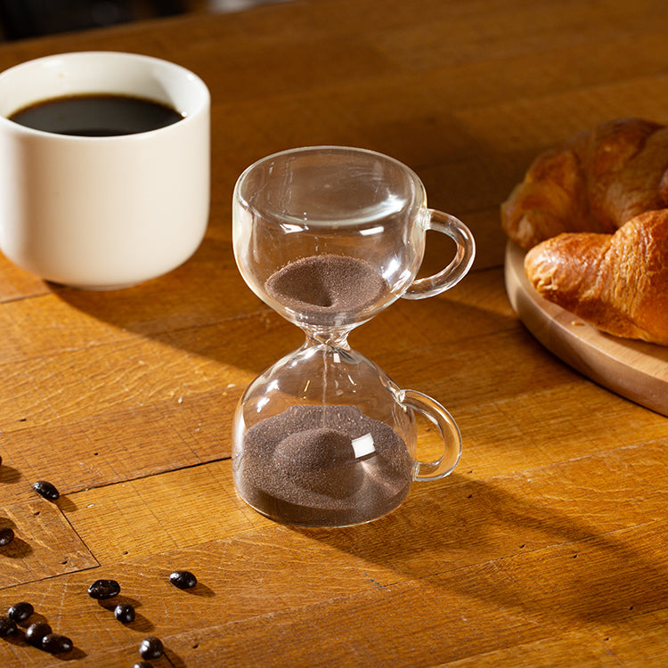 Kikkerland Kitchen Coffee Break Sanduhr 15 Minuten