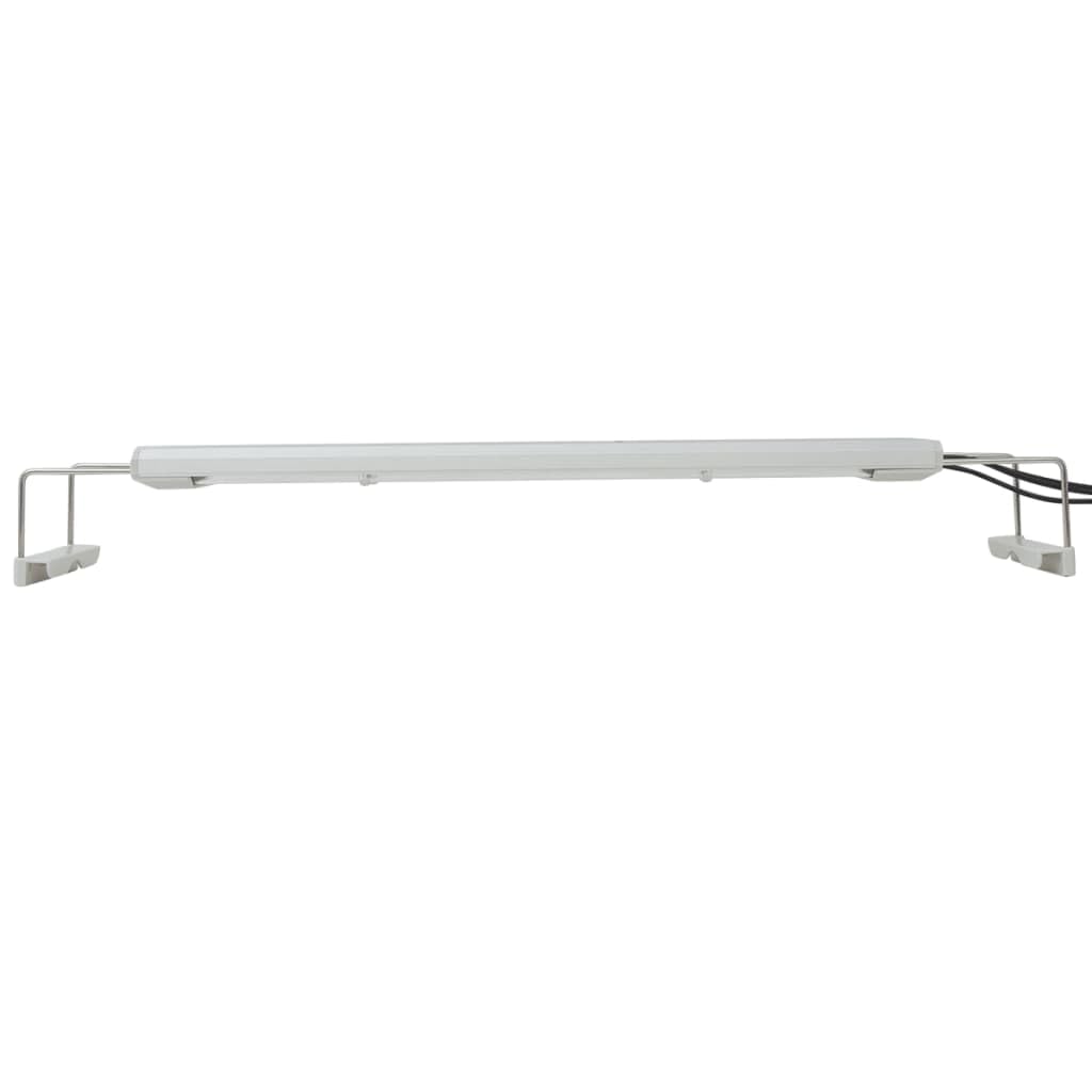 vidaXL Aquarium LED Aufsetzleuchte 50-60 cm blau-weiß