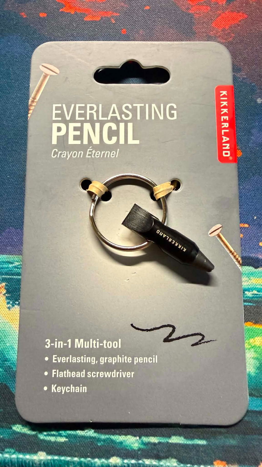 Kikkerland Tech Everlasting Pencil Schlüsselanhänger Tool