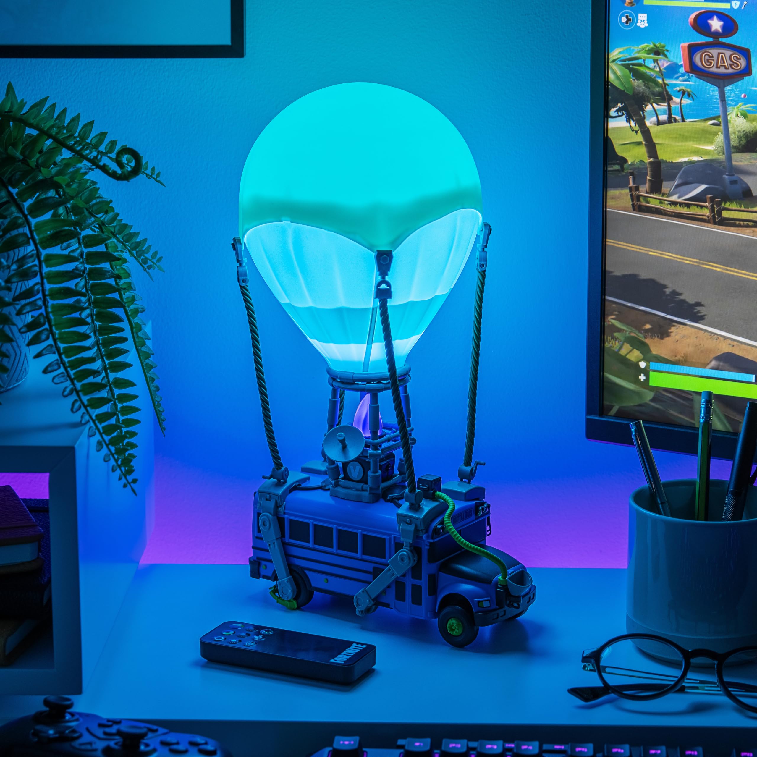 Paladone Lighting Fortnite Schlachtenbus-Leuchte LED Farbwechsel