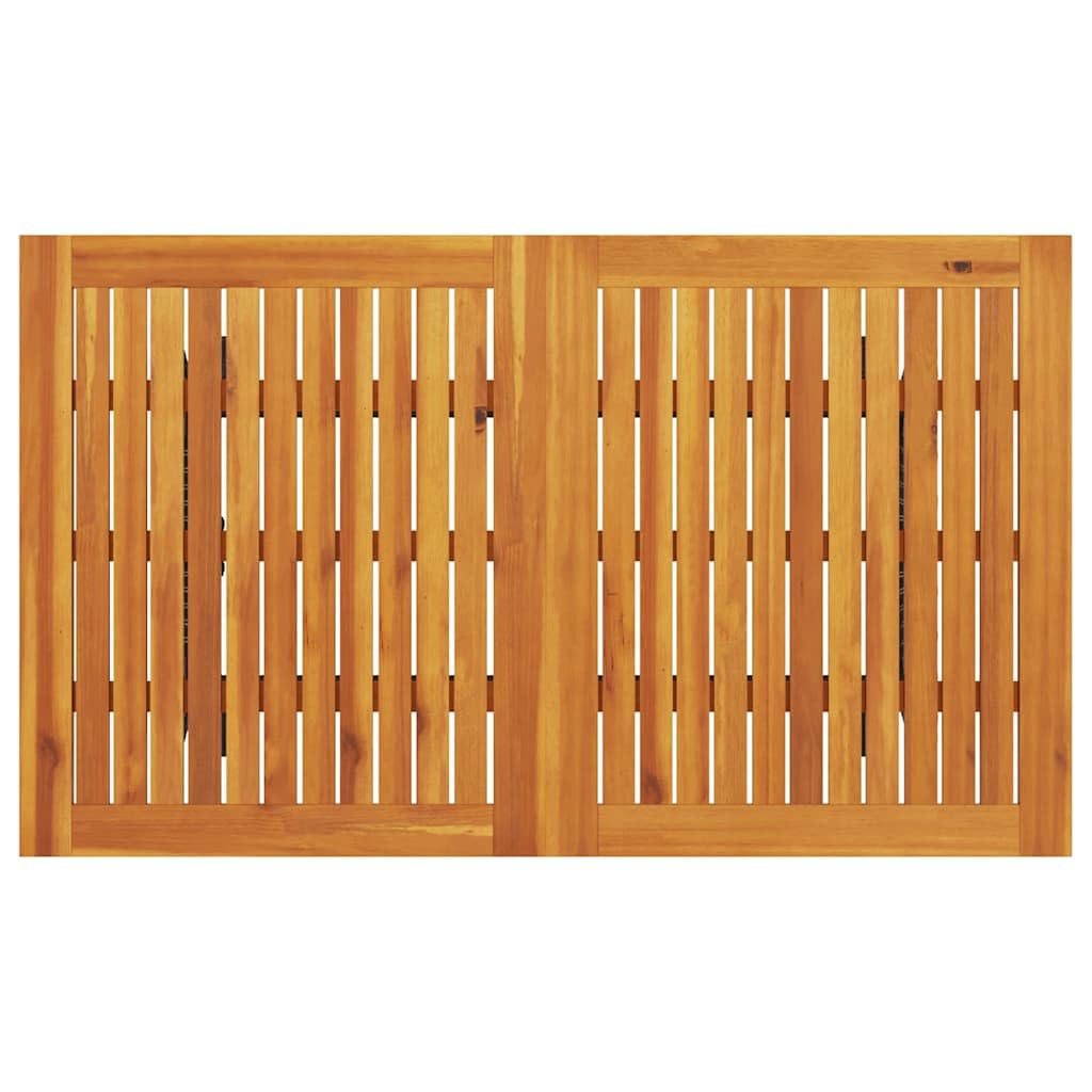 vidaXL Heim & Garten Gartensofa 3-Sitzer Schwarz Poly Rattan
