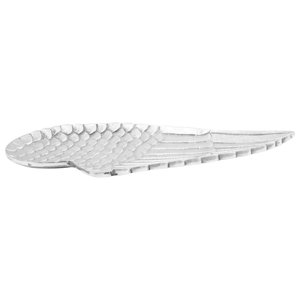vidaXL Obstkorb 2 Stk Silber Aluminium 40 cm Schale