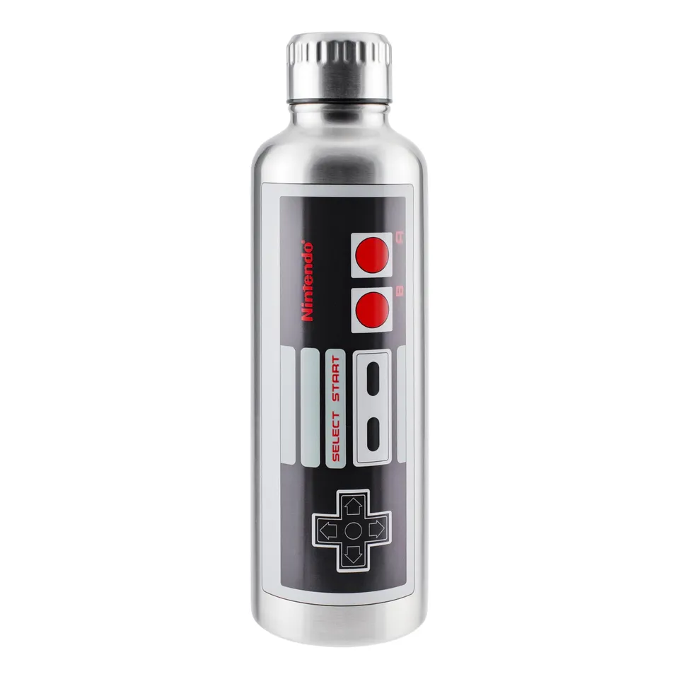 Paladone Drinkware NES Trinkflasche Metall 500 ml