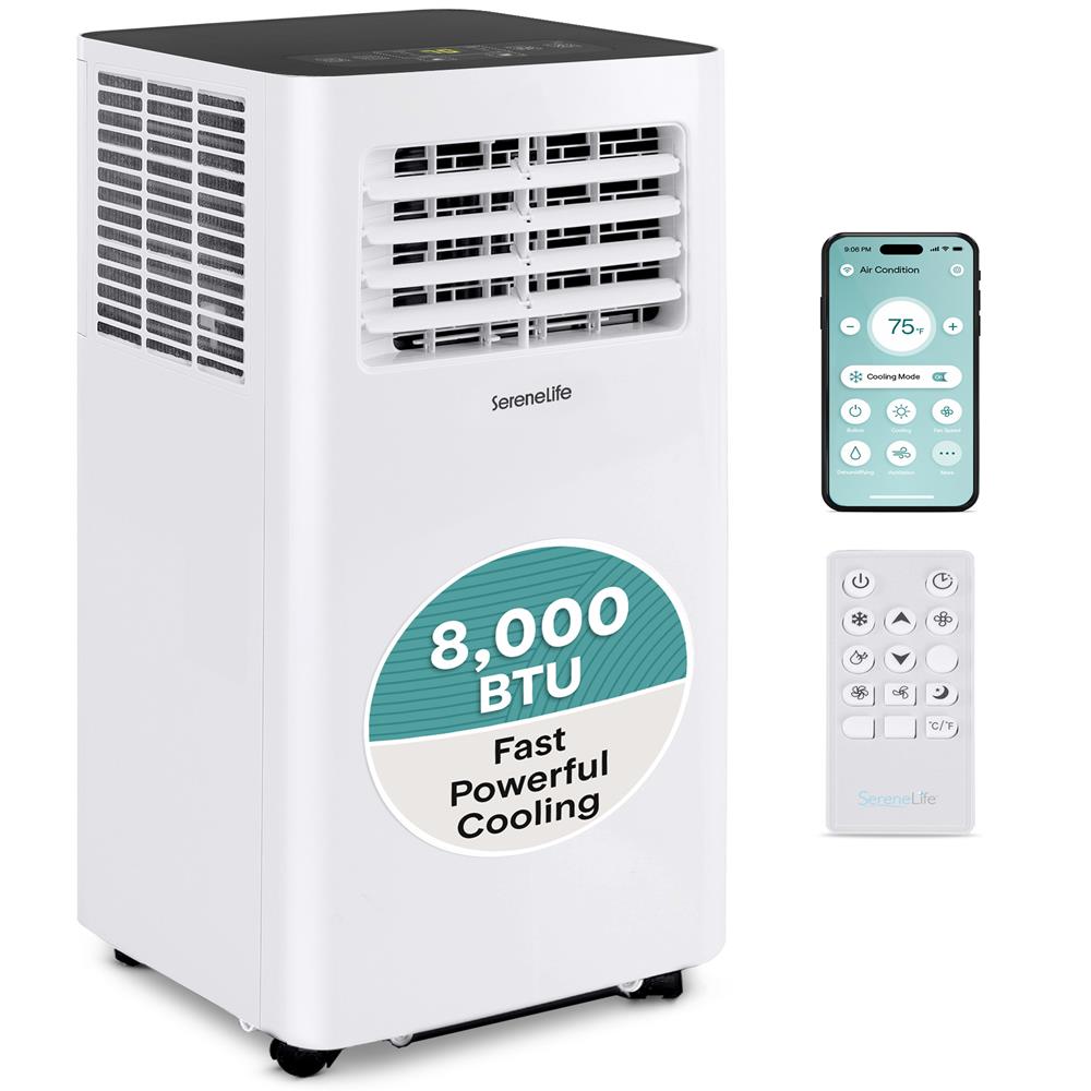 Serenelife Portable AC Klimagerät mobil 8000 BTU
