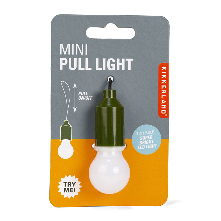 Kikkerland Home Mini Pull Light LED Anhänger