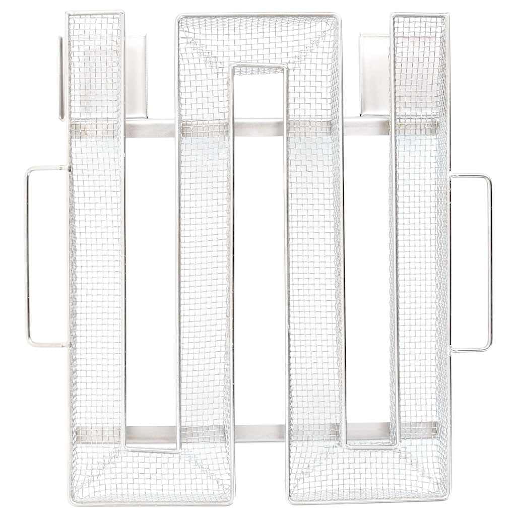 vidaXL Kaltrauchgenerator 4-Seitig Edelstahl 22,5 cm