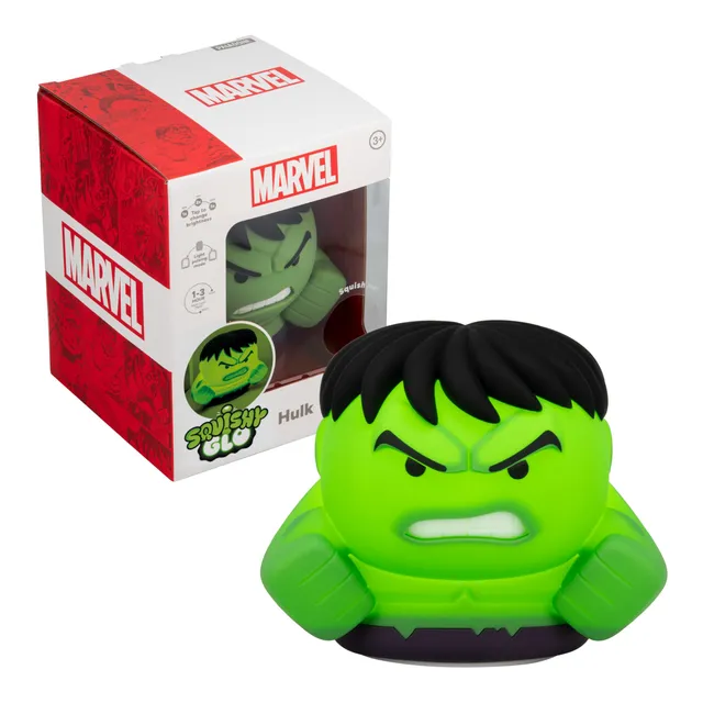 Paladone Marvel Hulk SquishyGlo Nachtlicht 14,5 cm Silikon
