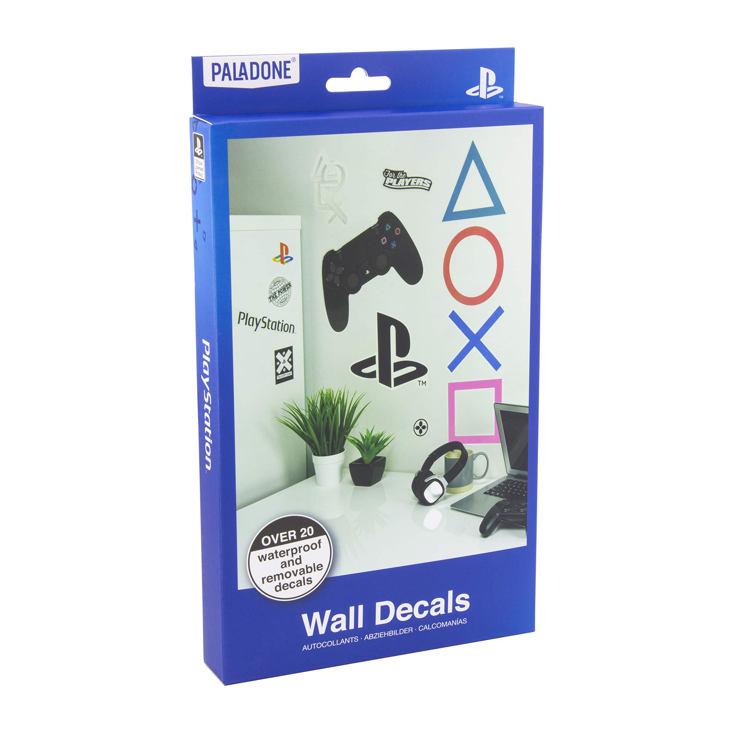 Paladone PlayStation Vinyl Wandaufkleber 22 Stück Set
