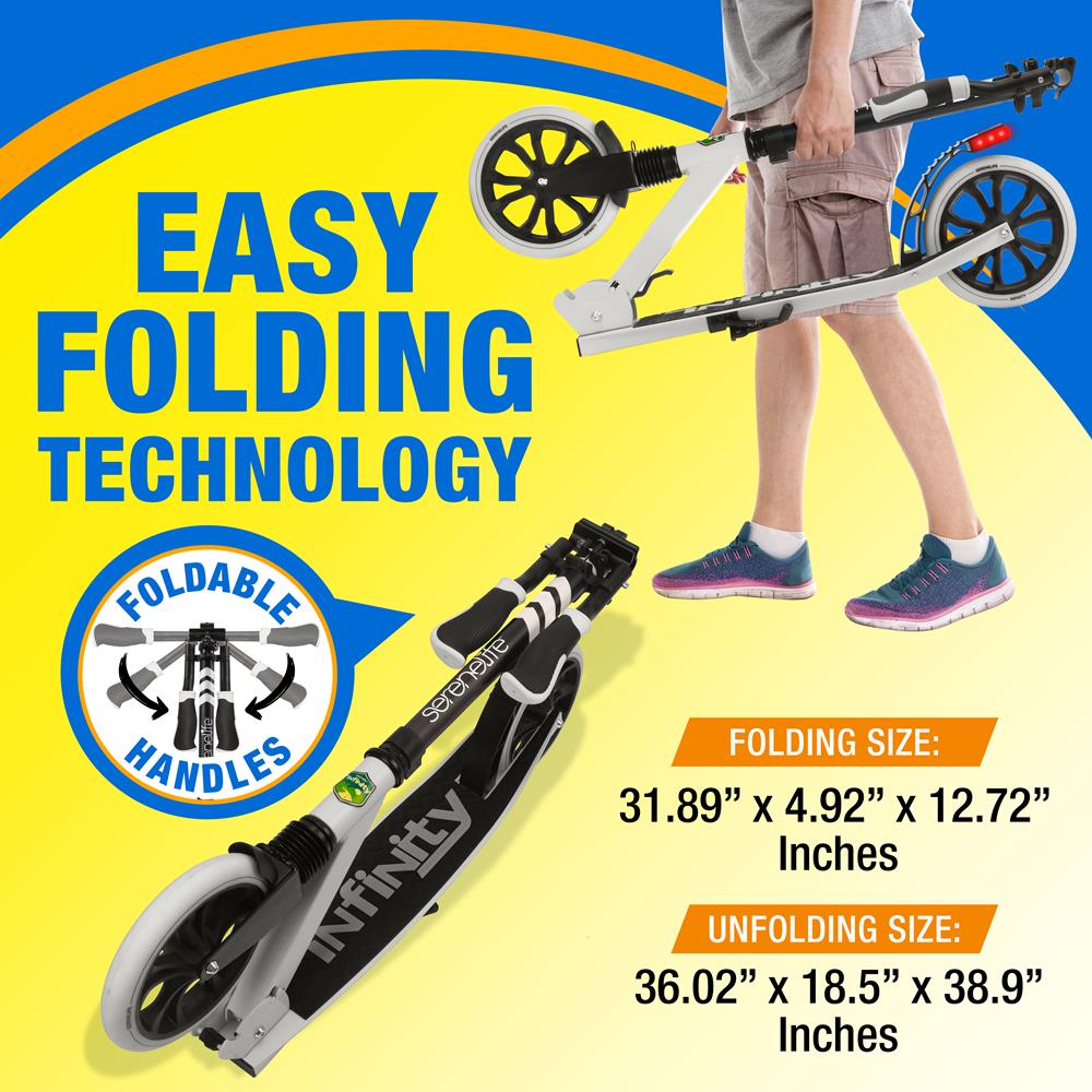 Serenelife Scooters Kick Scooter Tretroller klappbar Erwachsene