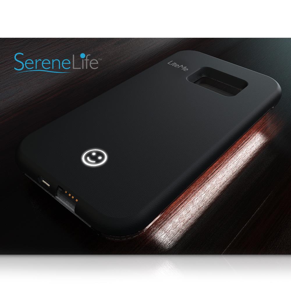Serenelife Lite-Me Handyhülle Galaxy S7 Edge LED Powerbank