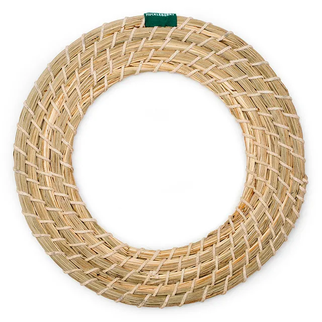Kikkerland Huckleberry Frisbee Seegras handgeflochten