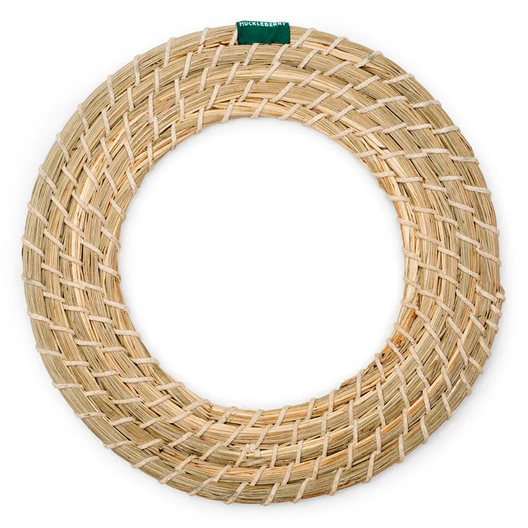 Kikkerland Huckleberry Frisbee Seegras handgeflochten