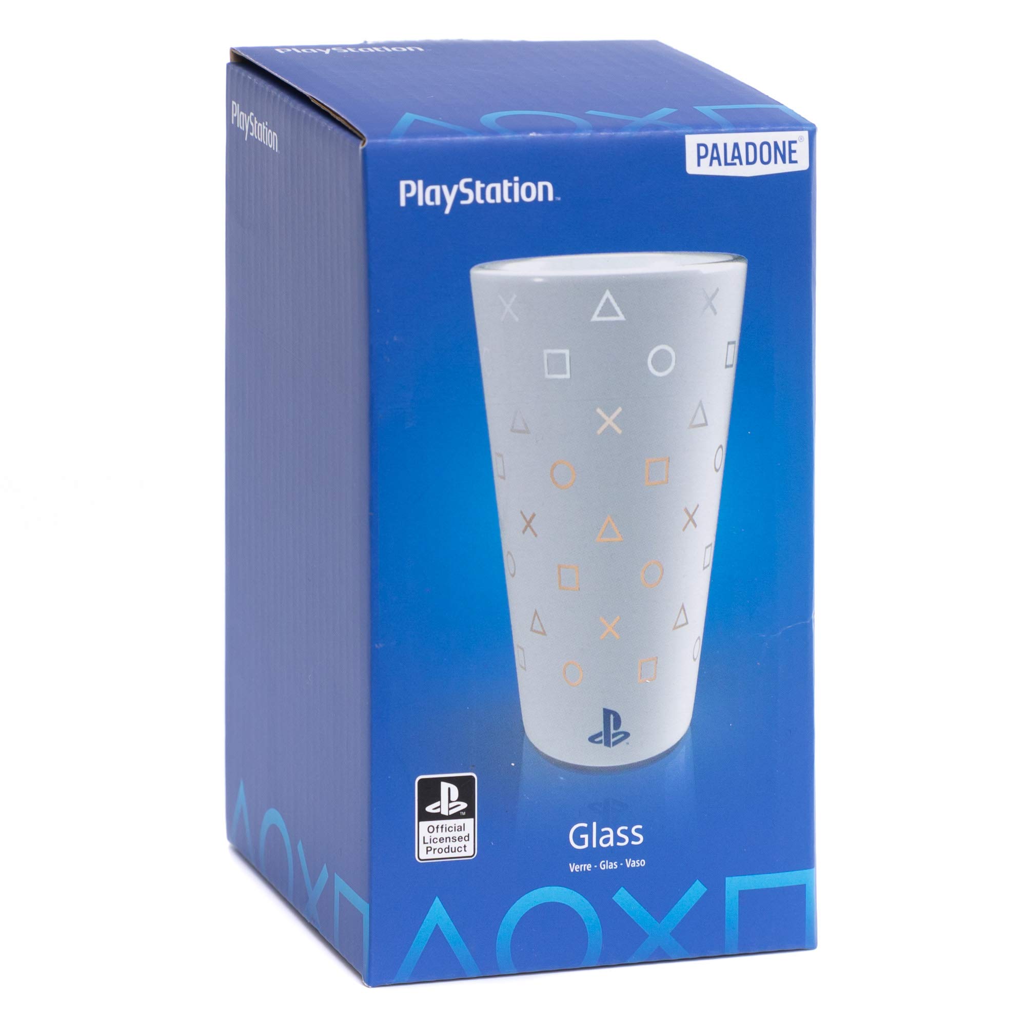 Paladone Drinkware PlayStation Tumbler 400 ml Weiß Symbole