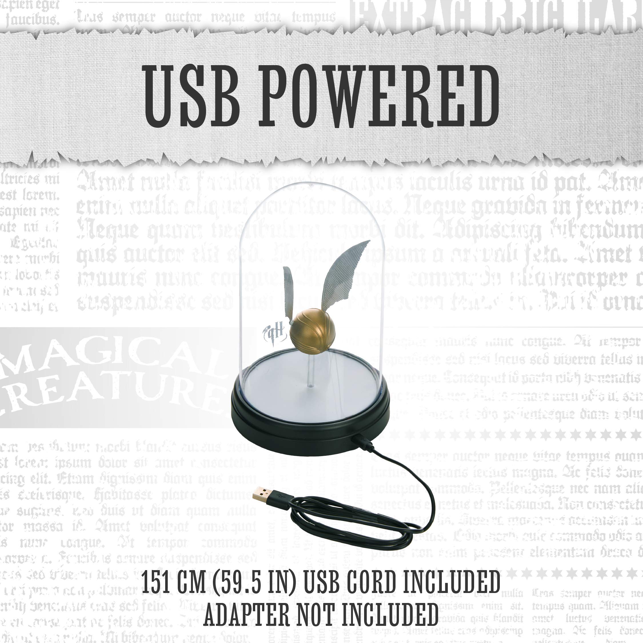 Paladone Harry Potter Schnatz Tischlampe Touch USB 20 cm