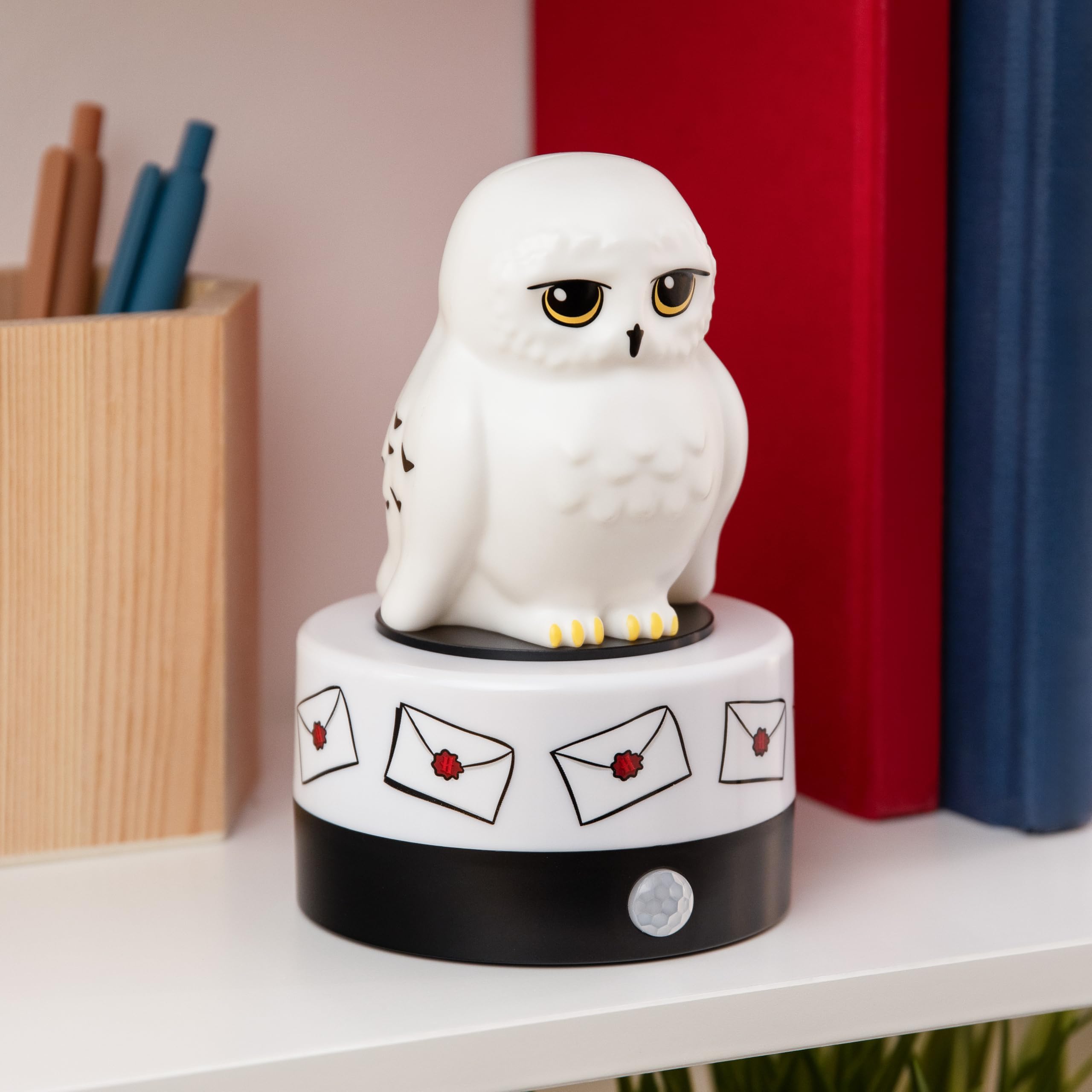 Paladone Hedwig Raumwächter Nachtlicht mit Bewegungsmelder 13 cm