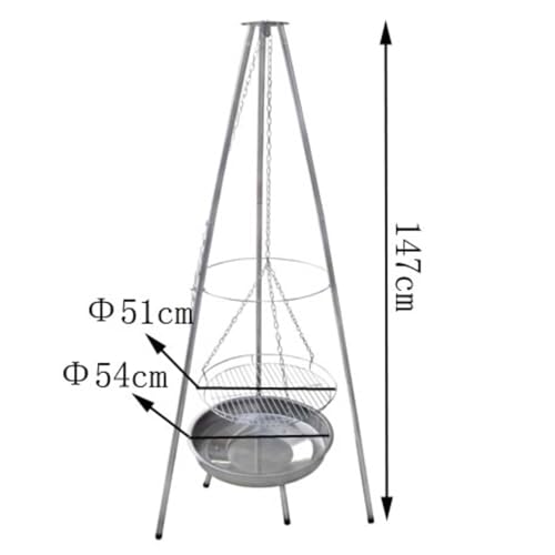 vidaXL Heim & Garten Alfresco Grill Edelstahl Outdoor