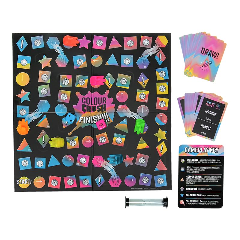 Paladone Color Crush Brettspiel Zeichnen Raten Familie