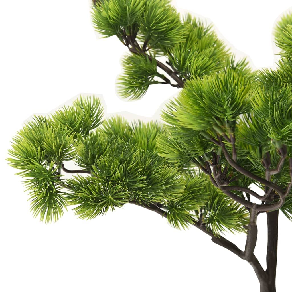 vidaXL Bonsai Pinus künstlich 60cm Dunkelgrün mit Topf