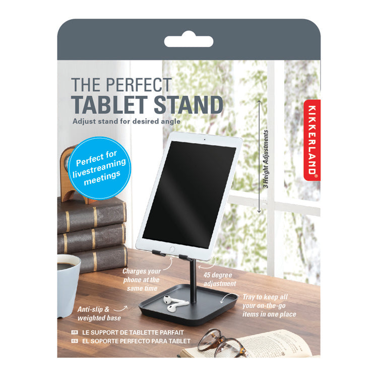 Kikkerland Home Perfect Tablet Stand Tabletständer 3 Höhen