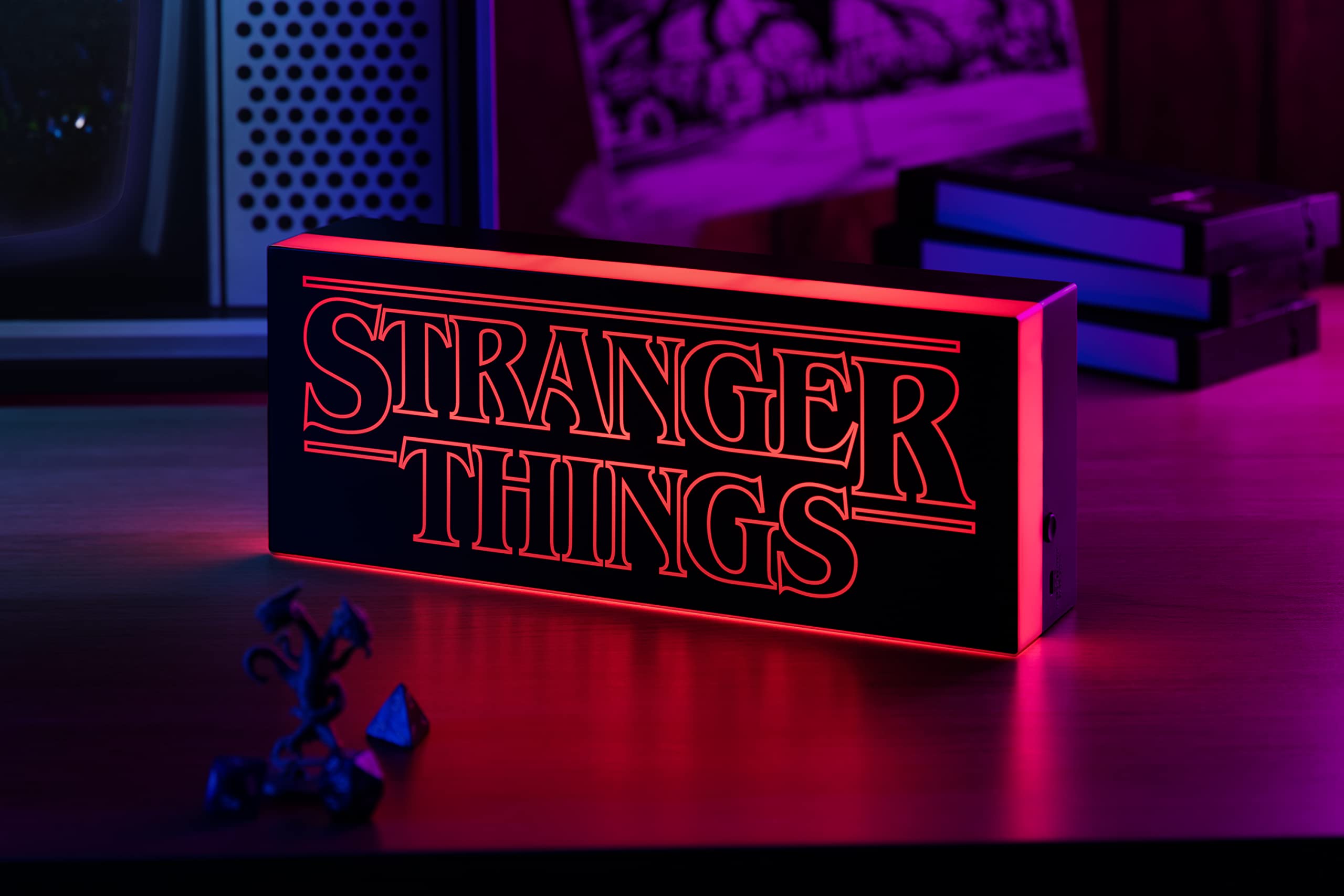 Paladone Lighting Stranger Things Logo Licht 2 Modi Tischleuchte