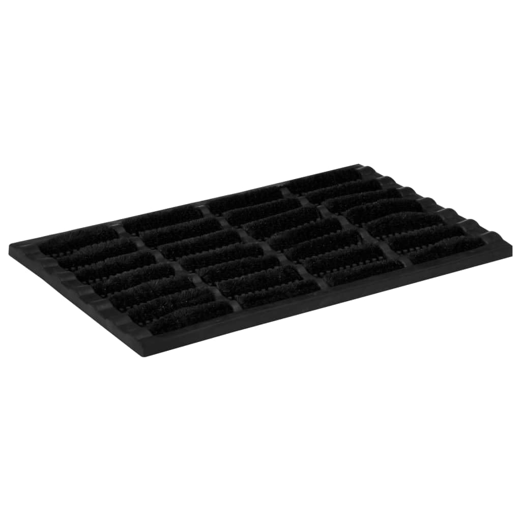vidaXL Heim & Garten Fußmatte 40x60 cm rechteckig Kokos rutschfest