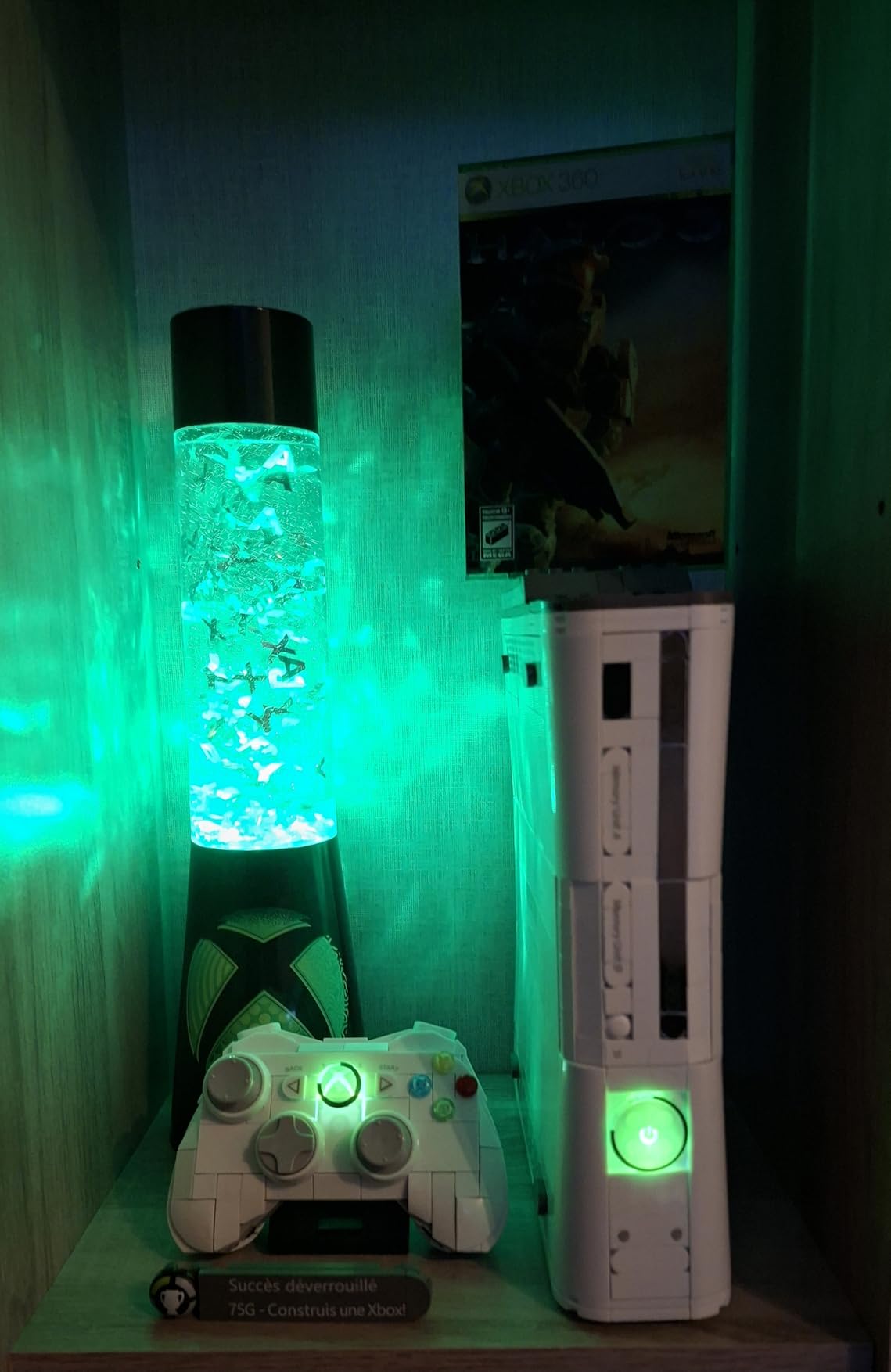 Paladone Lighting Xbox Flow-Lampe 33 cm Glitzer grün