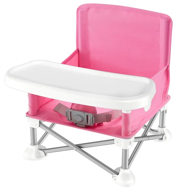 Serenelife Baby Booster Sitzerhöhung grün faltbar Tablett
