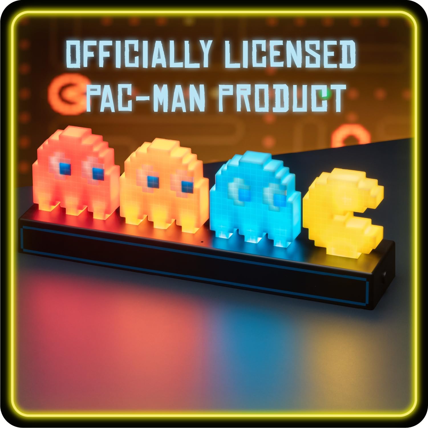 Paladone Pac Man Geister Schreibtischlicht LED 30 cm 3 Modi