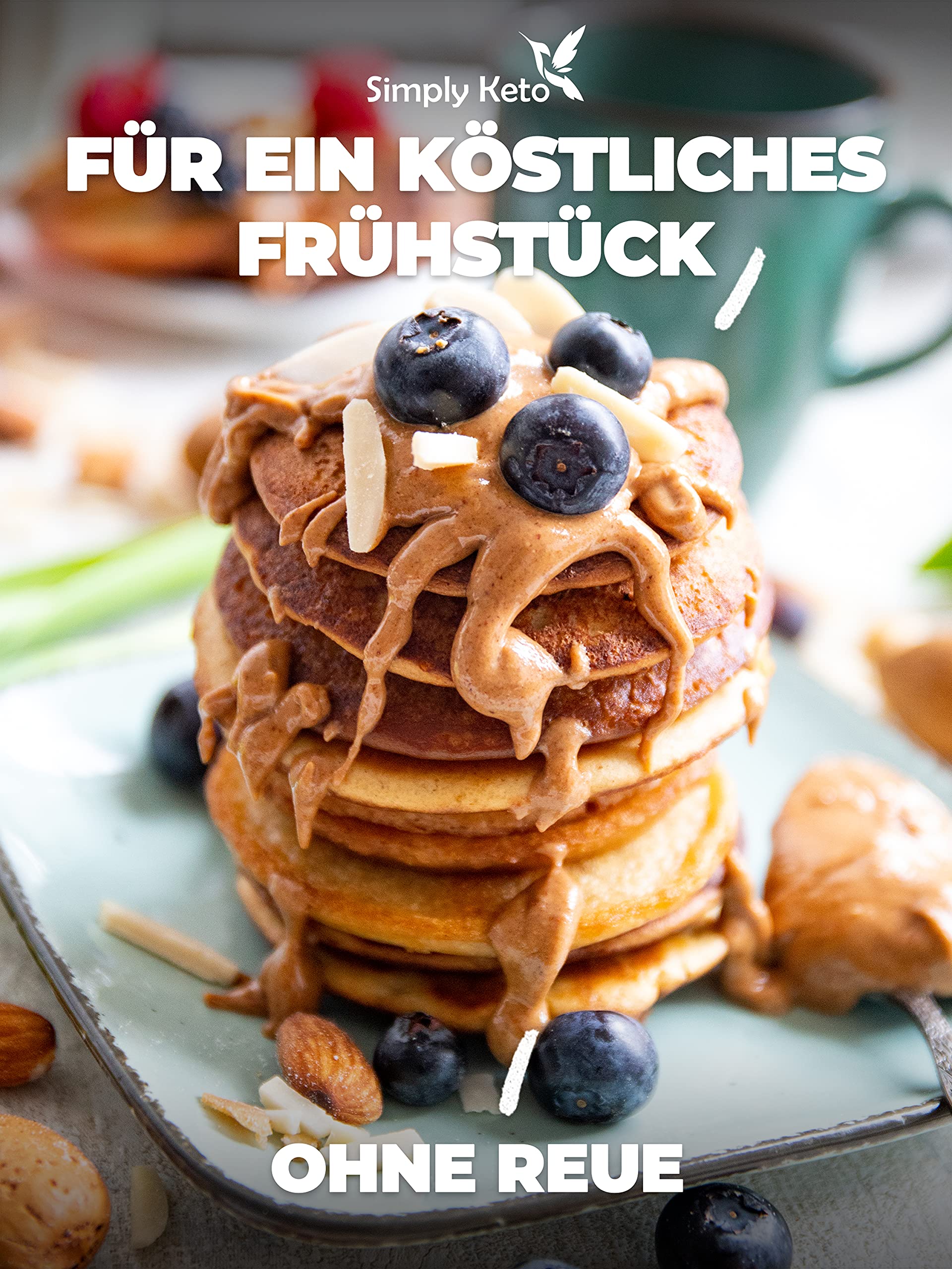 Simply Keto Pancake Mix Backmischung Low Carb 285 g glutenfrei