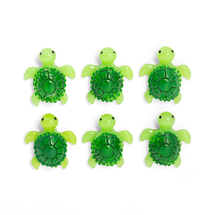 Kikkerland Home Magnete Schildkröte 6 Stück Baby Turtle