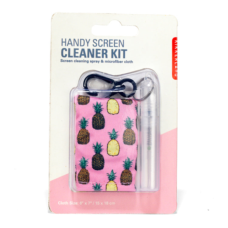 Kikkerland Handy Screen Cleaner Kit Displayreiniger 2 ml Mikrofaser