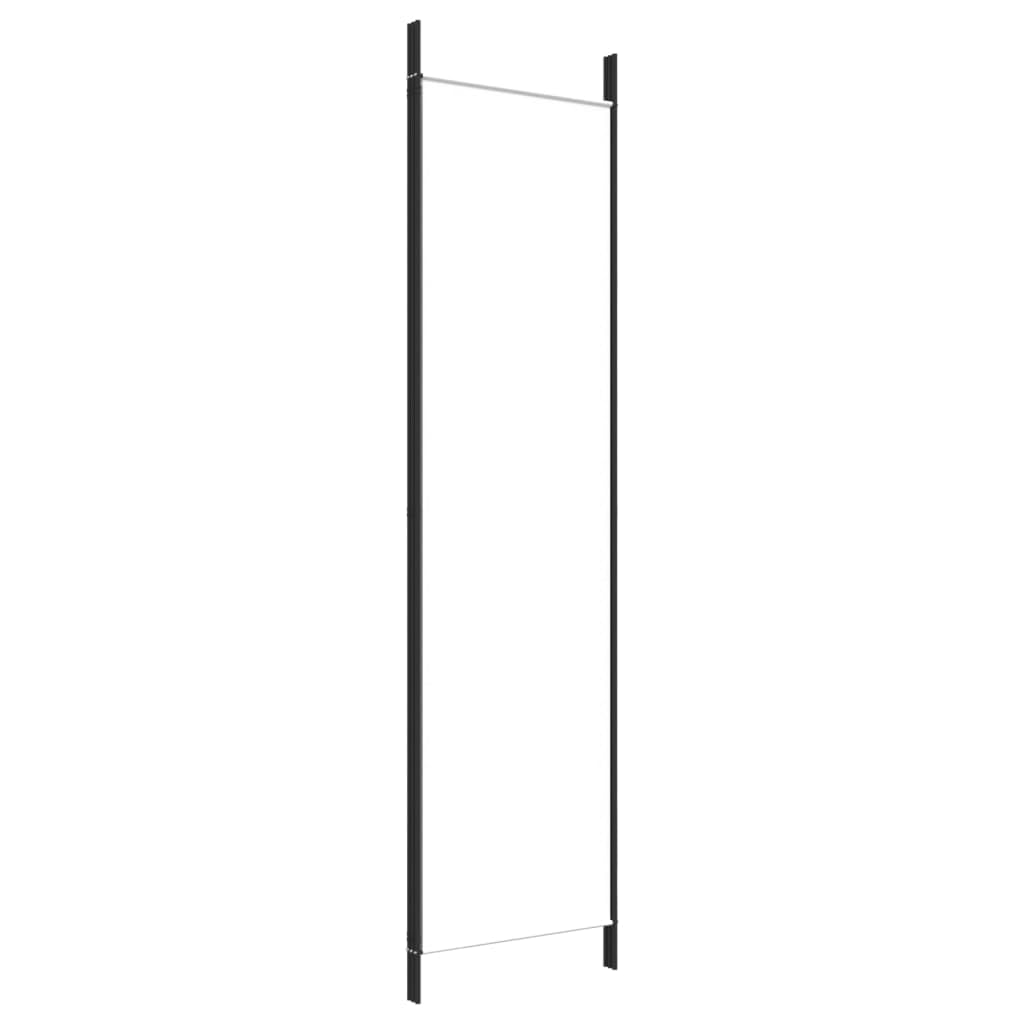 vidaXL Paravent 150x200 cm Raumtrenner Weiß Stoff