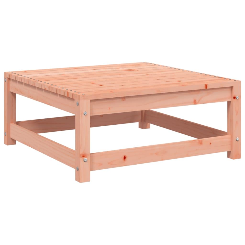 vidaXL Heim & Garten Gartensofa Douglasie ohne Armlehnen mit Hocker