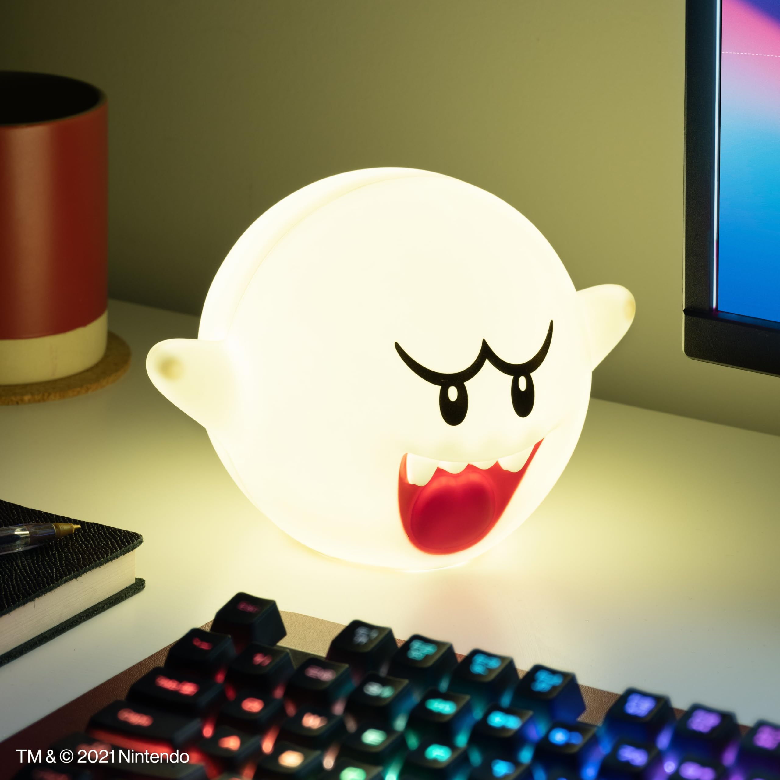 Paladone Lighting Super Mario Boo Licht Mehrfarbig Stimmungslicht
