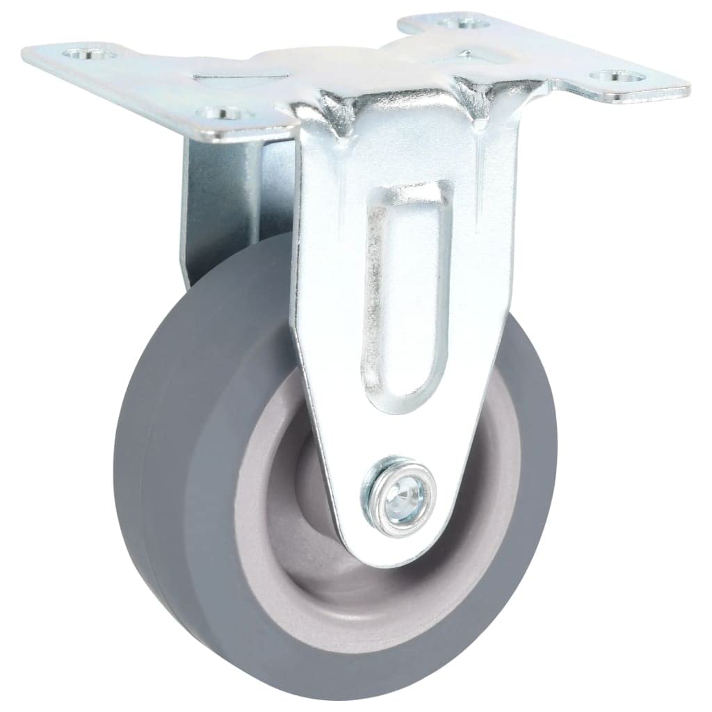 vidaXL Bockrollen 50 mm Bockrolle 4 Stk. TPR starr