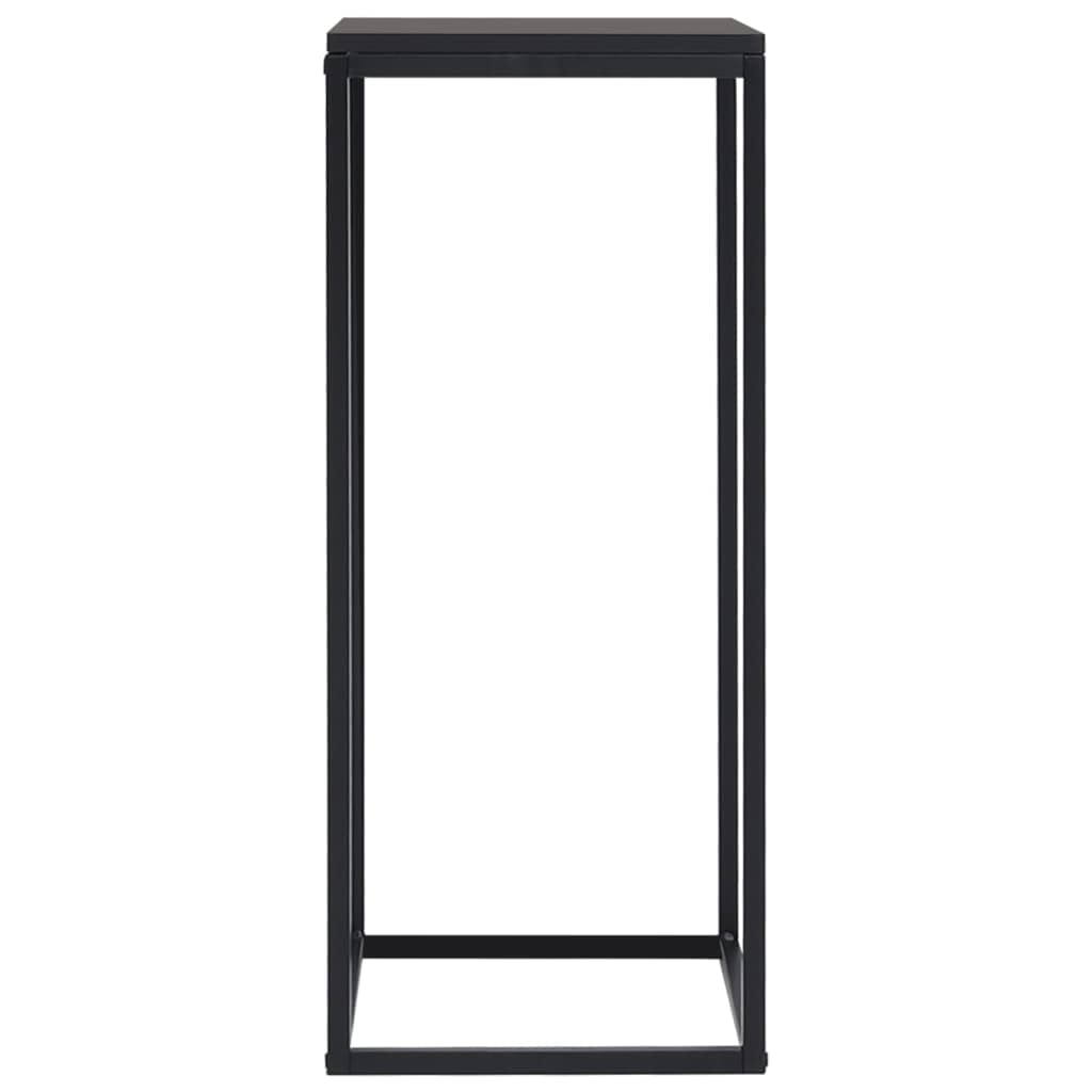 vidaXL Möbel Beistelltisch 2er-Set Stahl schwarz Laptoptisch
