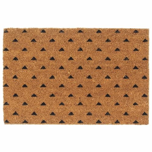 vidaXL Fußmatte Natur 40x60 cm Kokosfaser Türmatte