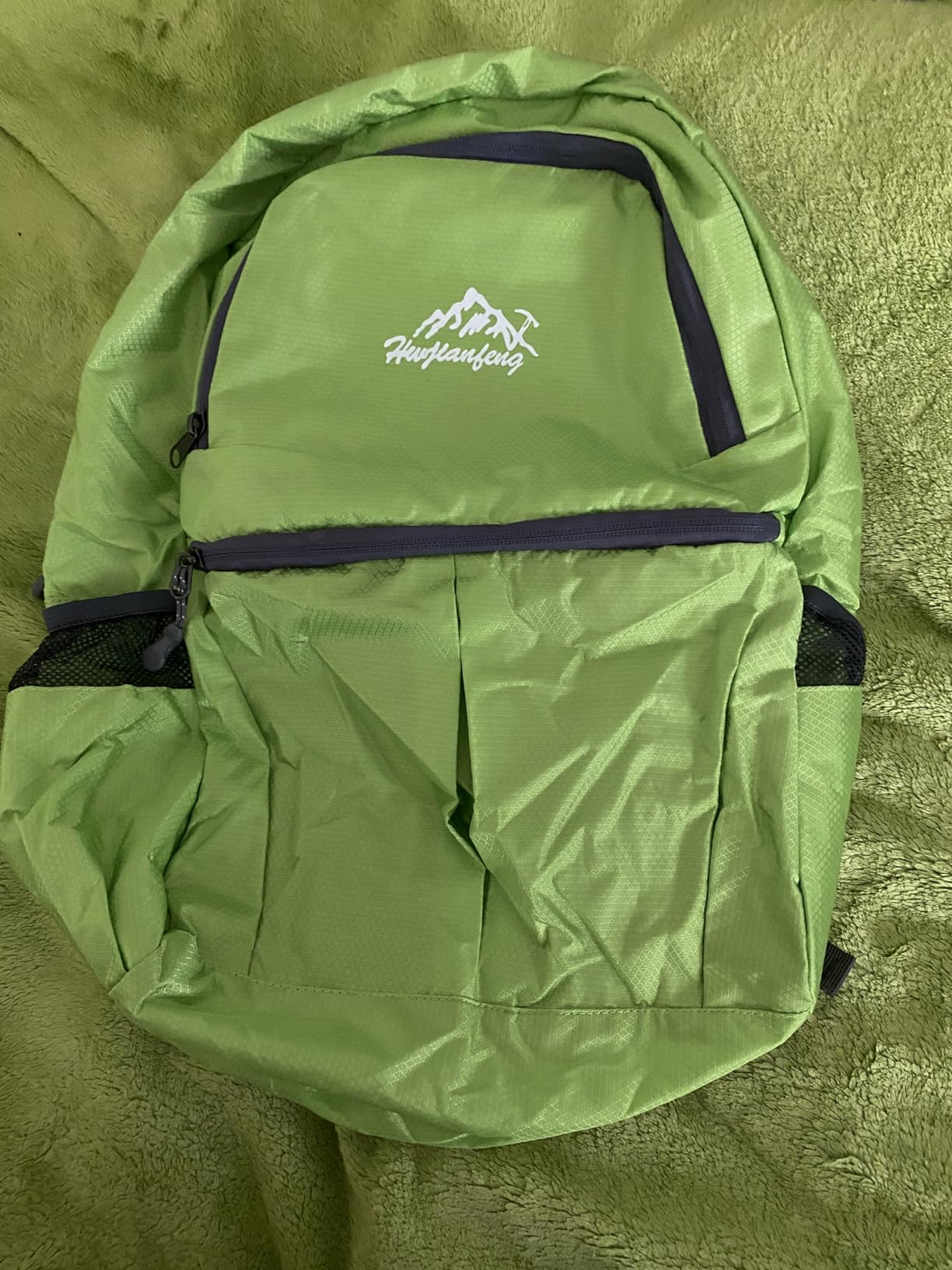 Intirilife Faltbarer Rucksack 36L Schwarz Wasserdicht Daypack
