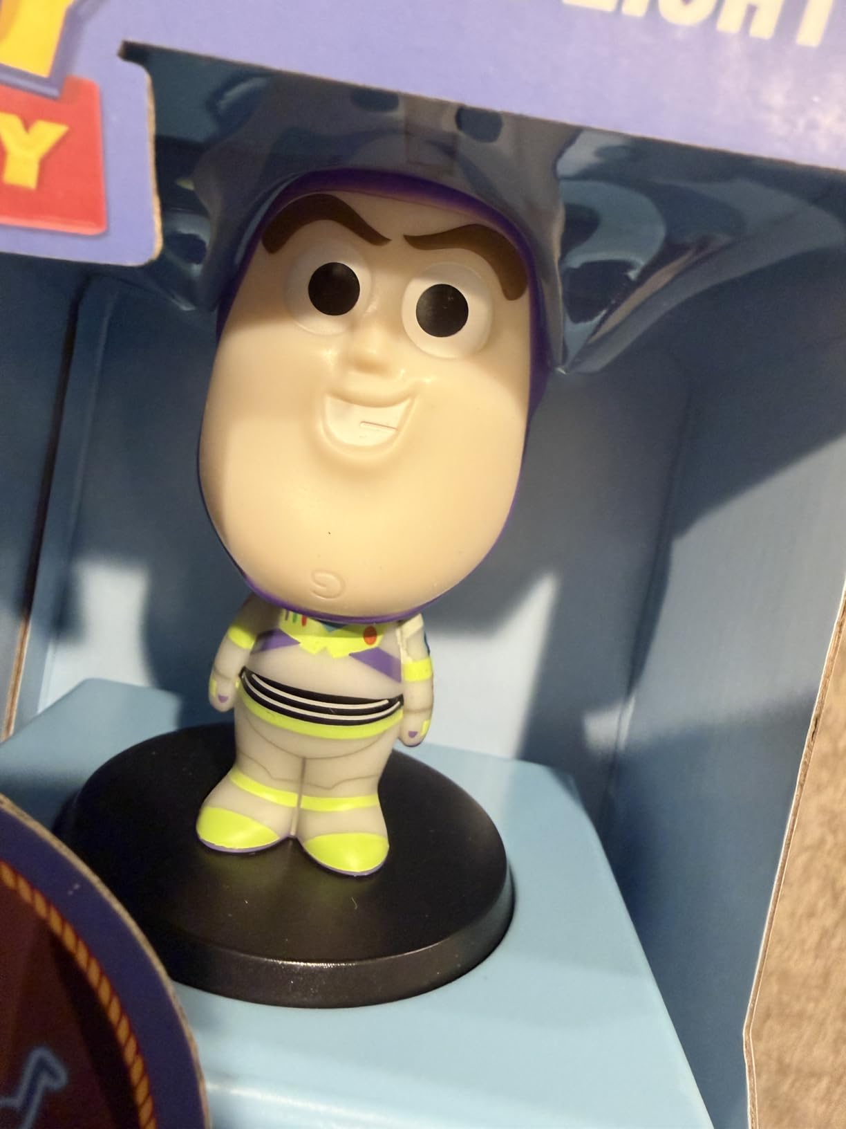 Paladone Buzz Lightyear Icon Wecker mit Nachtlicht 14 cm