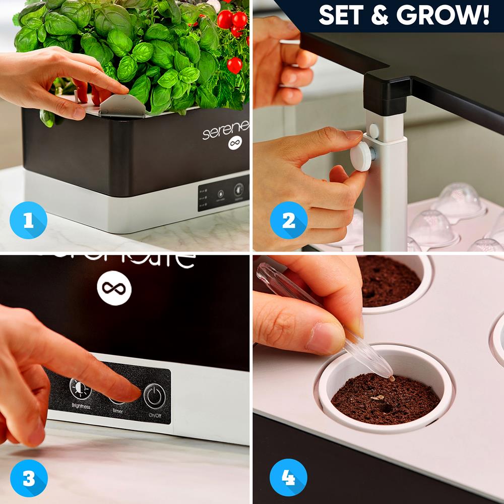 Serenelife Indoor Garden Smart Soil Pods 11 Stück ph-neutral