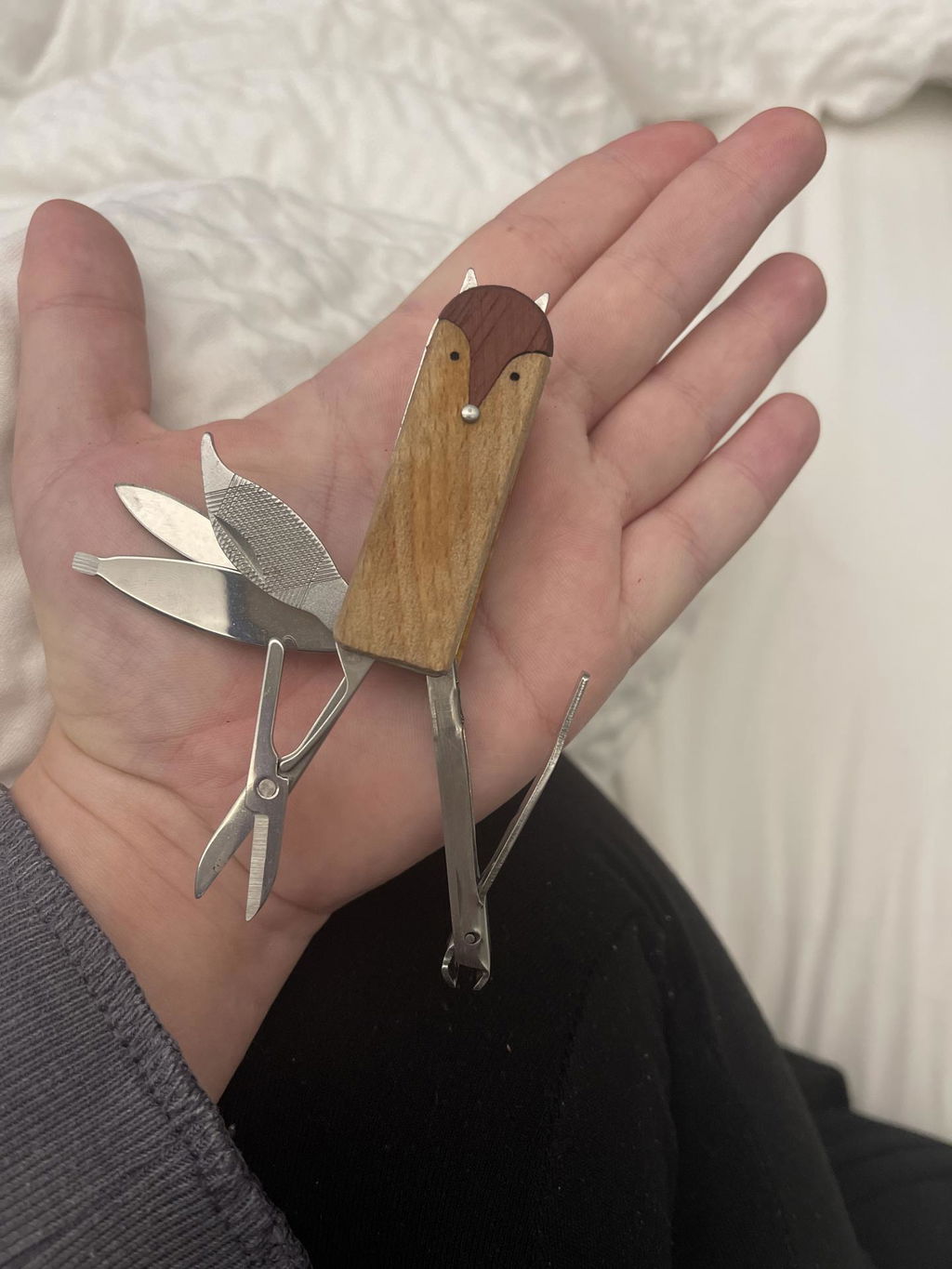 Kikkerland Tools & Wellness Fox Maniküre Set Fuchs Design