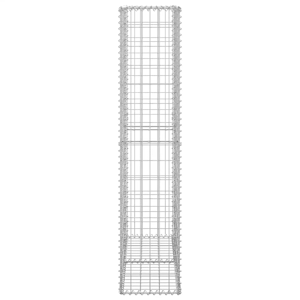 vidaXL Steinkorb Gabione Deckel Stahl 150x100x30 cm