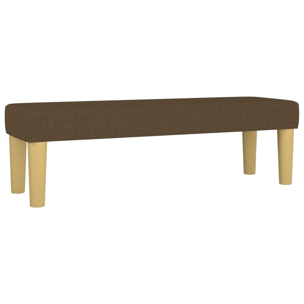 vidaXL Sitzbank Hellgrau Stoff 70x30x30 cm Polsterbank