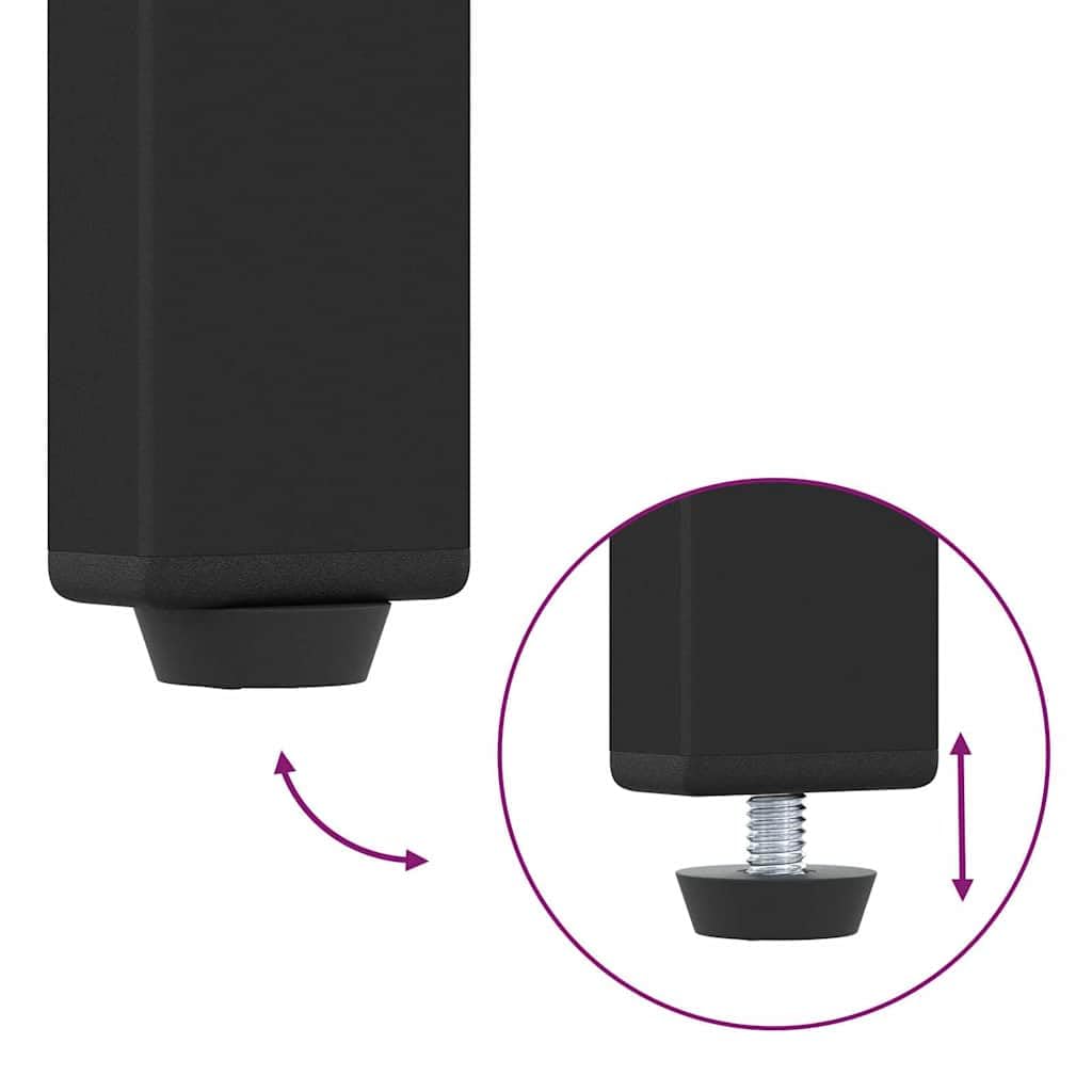 vidaXL Bücherregal 9 Ebenen Standregal Räuchereiche 156 cm