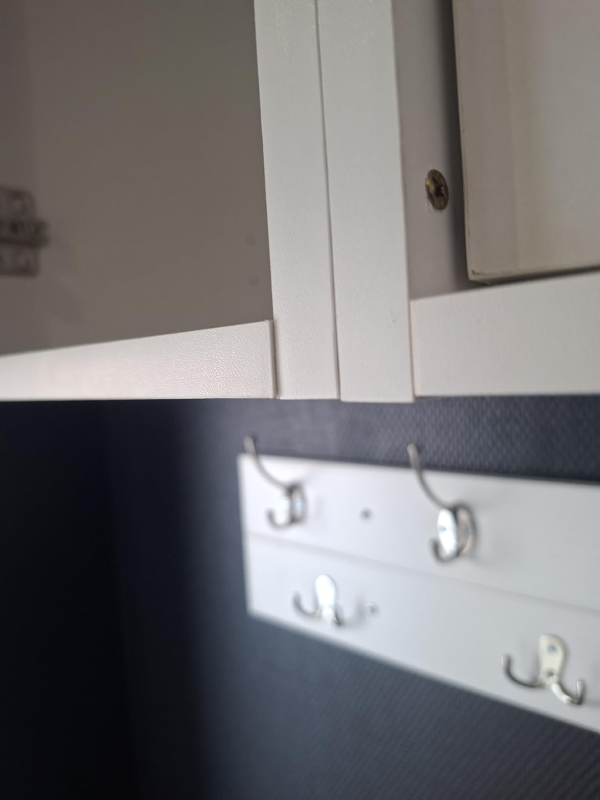 vidaXL Heim & Garten Wandschrank Weiß 2 Stk. Holzwerkstoff