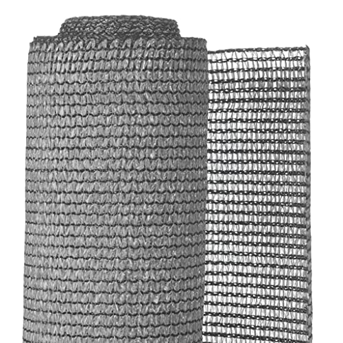 vidaXL Nature Sichtschutz grau 120x500cm PE-Gewebe Zaunblende