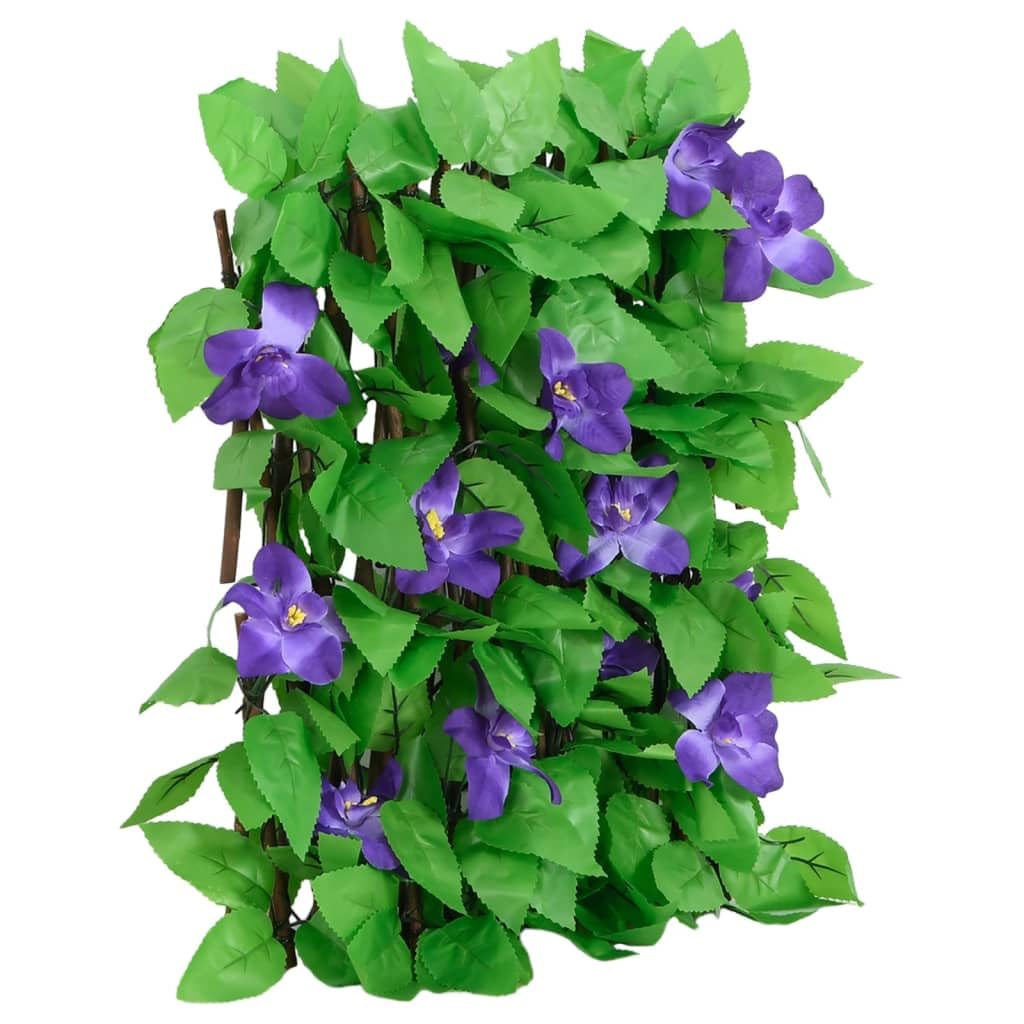 vidaXL Heim & Garten Rankgitter 180x20 cm Sichtschutz 5 Stück Efeu