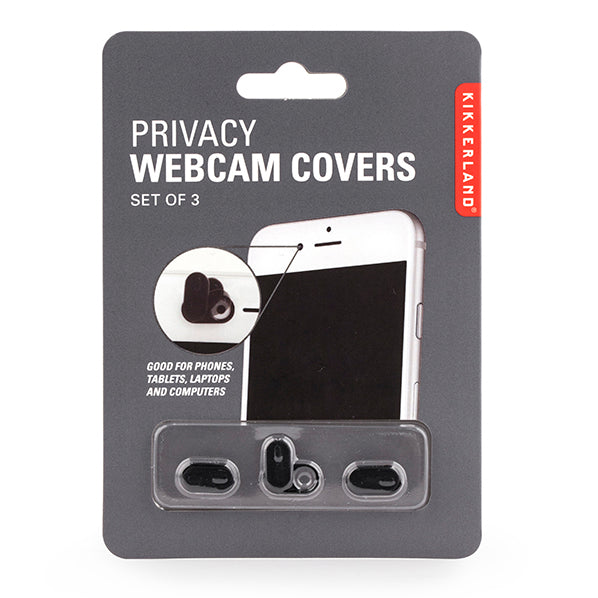Kikkerland Privacy Webcam Covers Webcam Abdeckung schwarz kaufen